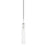 Mitzi Nyah 1 Light 22" Pendant, Polished Nickel/Clear - H701701S-PN