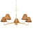 Mitzi Issa 5 Light Chandelier, Aged Brass - H704805-AGB