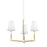 Mitzi Mariana 3 Light Chandelier, Textured White/White - H708803-TWH