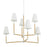 Mitzi Mariana 6 Light Chandelier, Textured White/White - H708806-TWH