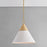 Mitzi Mica 1 Light Pendant, Aged Brass/Aged Brass