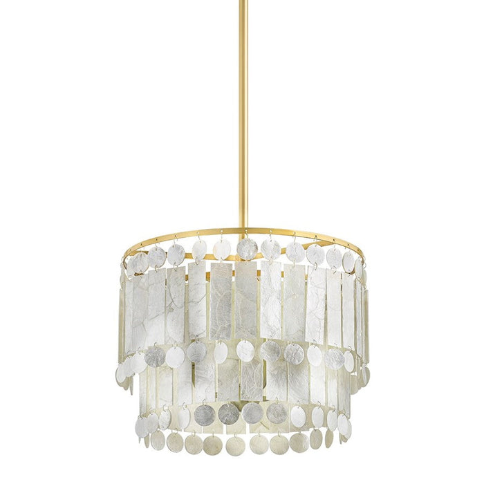 Mitzi Melisa 3 Light Chandelier, Aged Brass - H715803-AGB