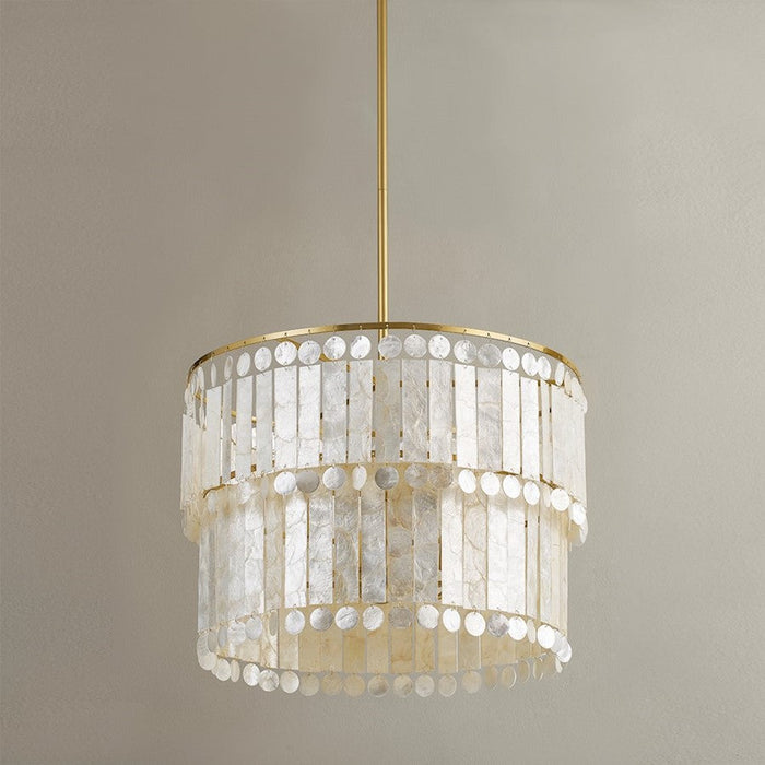 Mitzi Melisa Chandelier, Aged Brass