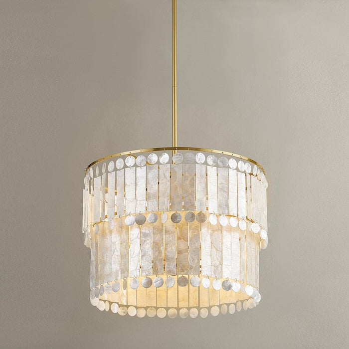 Mitzi Melisa Chandelier, Aged Brass