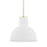 Mitzi Paloma 1 Light Pendant, Aged Brass - H721701-AGB-CWW