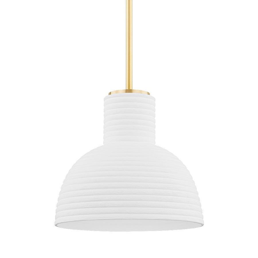 Mitzi Paloma 1 Light Pendant, Aged Brass - H721701-AGB-CWW