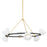 Mitzi Belle 6 Light Chandelier, Aged Brass - H724806-AGB-TBK