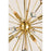 Mitzi Genesis Chandelier, Aged Brass