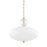 Mitzi Viviana 1 Light Pendant, Aged Brass - H729701-AGB