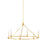 Mitzi Josephine 6 Light Chandelier, Vintage Gold Leaf - H738806-VGL