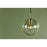 Mitzi Meriah 1 Light Pendant, Aged Brass/Clear