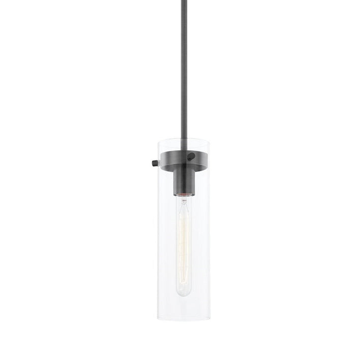 Mitzi Haisley 1 Light 13" Pendant, Old Bronze/Clear - H756701S-OB