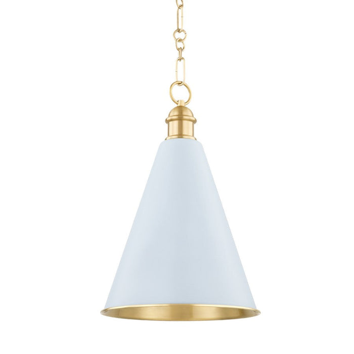 Mitzi Fenimore 1 Light Pendant, Aged Brass - H761701A-AGB-SAO