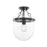 Mitzi Dunbar 1 Light Semi Flush Mount, Old Bronze/Clear - H763601-OB