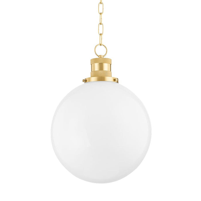 Mitzi Beverly 1 Light 20" Pendant, Aged Brass - H770701L-AGB