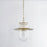 Mitzi Nori 1 Light Pendant, Aged Brass