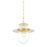 Mitzi Nori 1 Light 13" Pendant, Aged Brass - H773701S-AGB-SCR