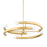 Mitzi Allegra 8 Light Chandelier, Aged Brass - H782808-AGB