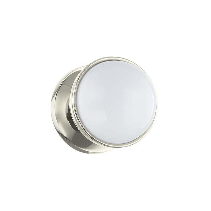 Mitzi Amy 1 Light Wall Sconce, Polished Nickel/Opal Glossy - H783301-PN