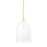 Mitzi Lennon 1 Light 23" Pendant, Aged Brass/Orrizonte Glass - H788701L-AGB