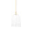 Mitzi Lennon 1 Light 16" Pendant, Aged Brass/Orrizonte Glass - H788701S-AGB