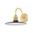 Mitzi Leanna 1 Light Wall Sconce, Aged Brass/Soft Black - H793101-AGB-SBK