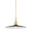 Mitzi Leanna 1 Light Pendant, Aged Brass