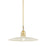 Mitzi Leanna 1 Light Pendant, Aged Brass/Soft Cream - H793701-AGB-SCR