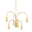 Mitzi Jenica 6 Light Chandelier, Aged Brass - H811806-AGB