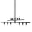 Mitzi Sutter 14 Light Chandelier, Graphite - H823914-GRA