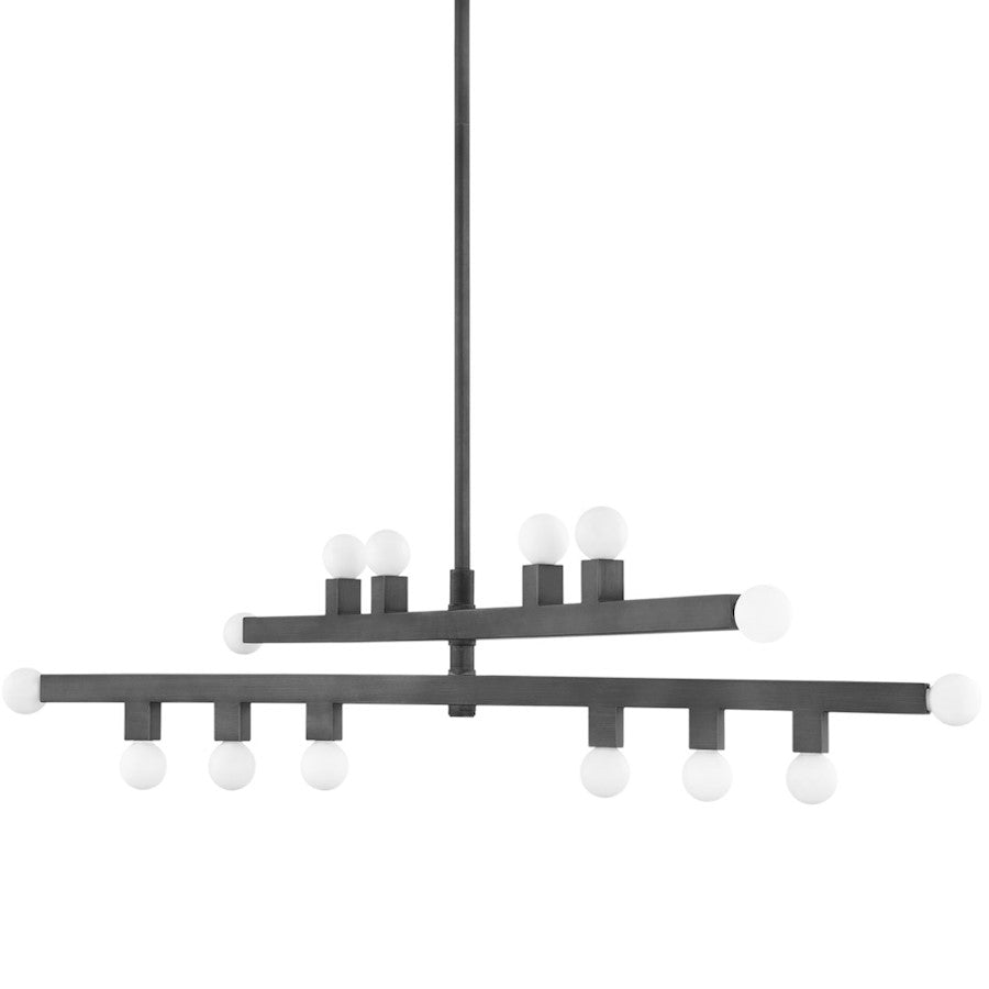 Mitzi Sutter 14 Light Chandelier, Graphite - H823914-GRA