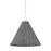 Mitzi Destiny 1 Light Pendant, Aged Brass/Gray - H825701-AGB