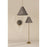 Mitzi Destiny 1 Light Pendant, Aged Brass/Gray