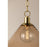 Mitzi Anniebee 1 Light Pendant, Aged Brass/Taupe