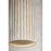 Mitzi Corissa 1 Light Pendant, Brass/Ceramic Bisque/White