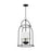 Mitzi Delia 4 Light Lantern, Aged Iron/White - H871704-AI