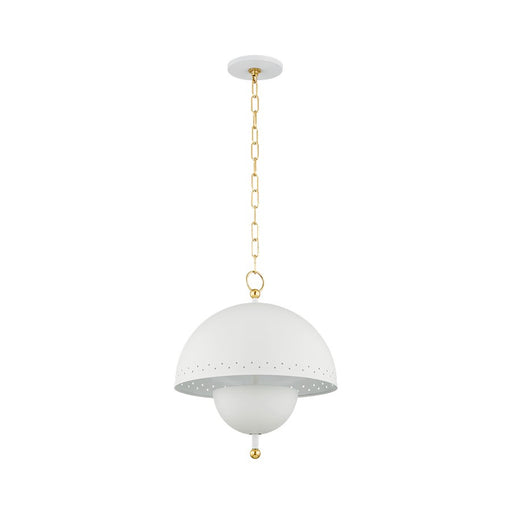 Mitzi Jojo 2 Light Pendant, Aged Brass/Soft White/Soft White - H885702-AGB-SWH