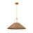 Mitzi Davida 1 Light 19" Pendant, Aged Brass/Natural - H894701L-AGB