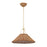 Mitzi Davida 1 Light 13.75" Pendant, Aged Brass/Natural - H894701S-AGB