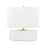 Mitzi Janel 1 Light Table Lamp, Matte White/Off White - HL435201-MW