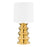 Mitzi Zoe 1 Light 25" Table Lamp, Aged Brass/White - HL617201B-AGB-CGD