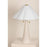 Mitzi Alana 2 Light Table Lamp, Aged Brass/White