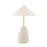 Mitzi Maia 2 Light Table Lamp, Brass/Ceramic Textured Beige - HL692201-AGB-CBG