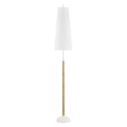 Mitzi Mariana 2 Light Floor Lamp, Textured White/White - HL708402-TWH