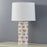 Mitzi Minnie 1 Light Table Lamp, Aged Brass/White