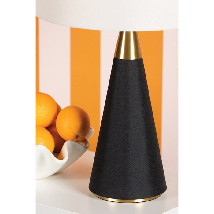 Mitzi Jen 1 Light Table Lamp, Aged Brass