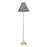 Mitzi Destiny 1 Light Floor Lamp, Aged Brass/Gray - HL825401-AGB