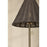 Mitzi Destiny 1 Light Floor Lamp, Aged Brass/Gray