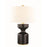 Hudson Valley Locust Grove 1 Light Table Lamp, Ebony/Off White - L1039-EB