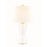 Hudson Valley Ashland 1 Light Table Lamp, Matte White/Off White - L1040-MW